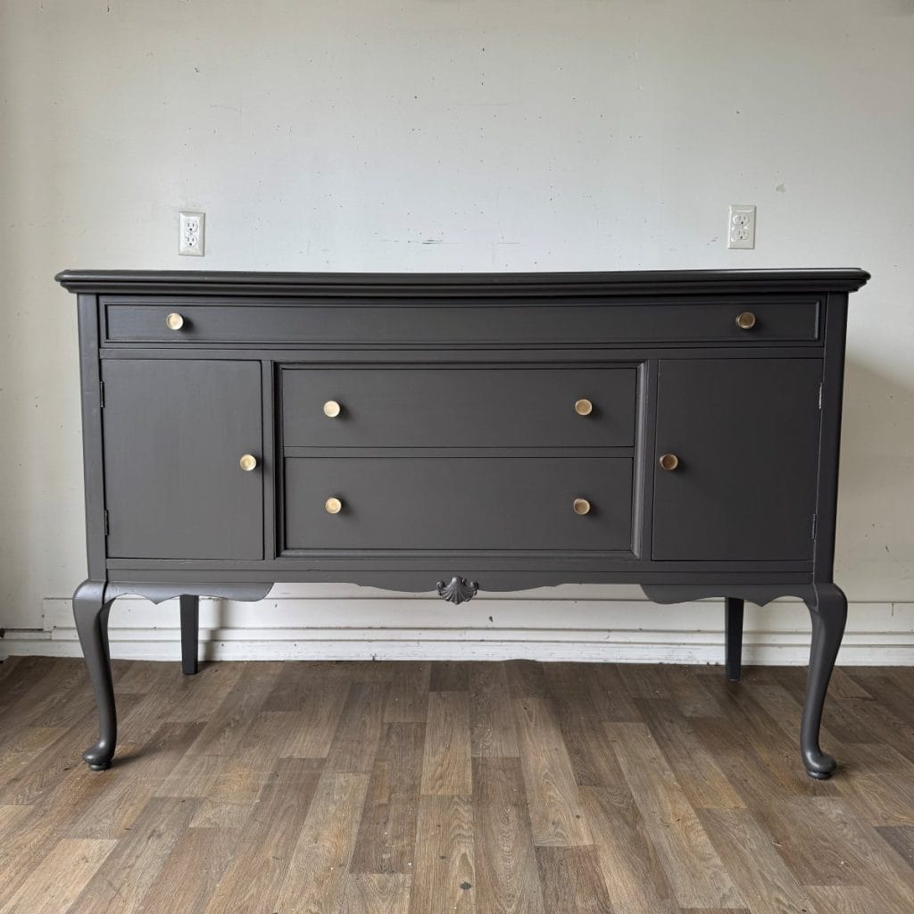 photo of sideboard without any staging.