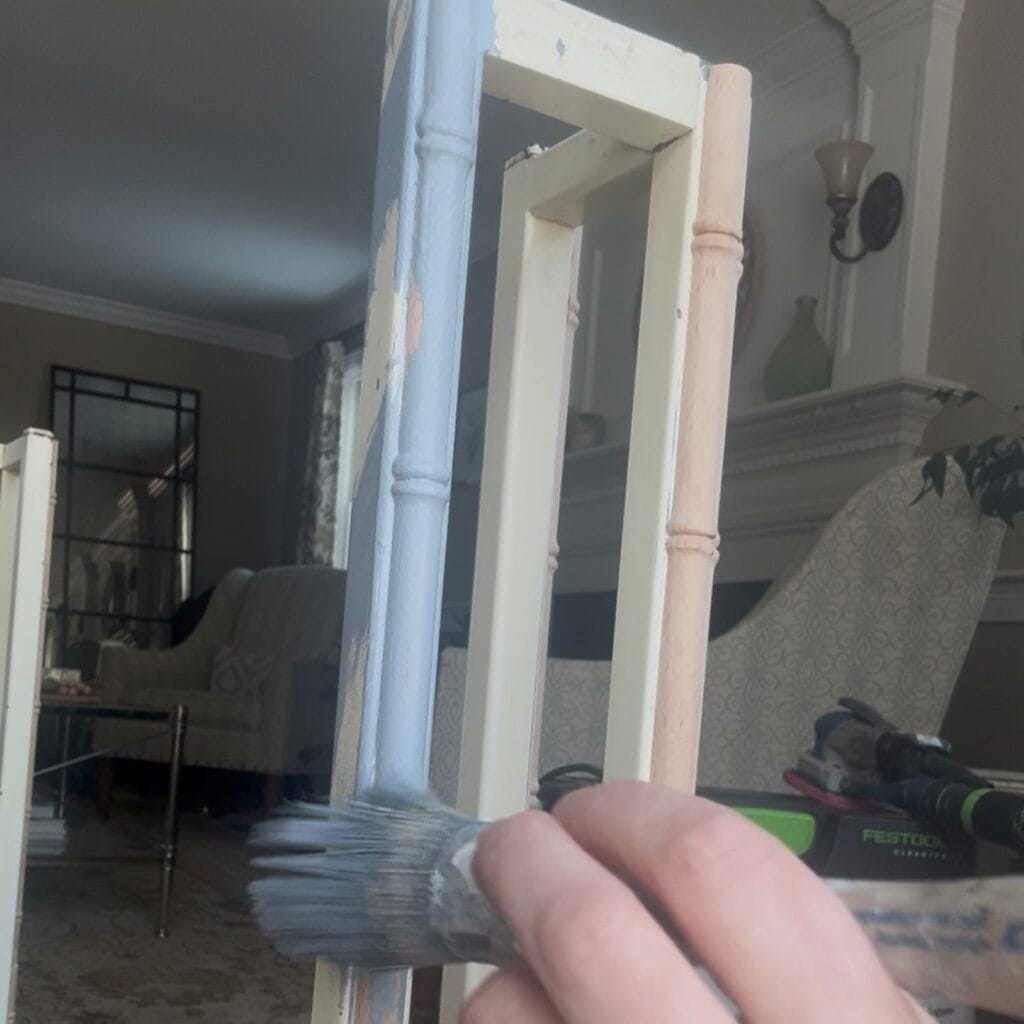 Adding primer to the table.